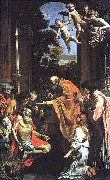  Last Communion of St. Jerome,